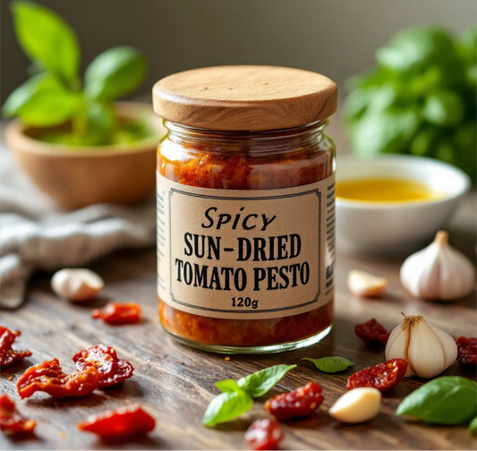 Spicy Sun-Dried Tomato Pesto (125g)